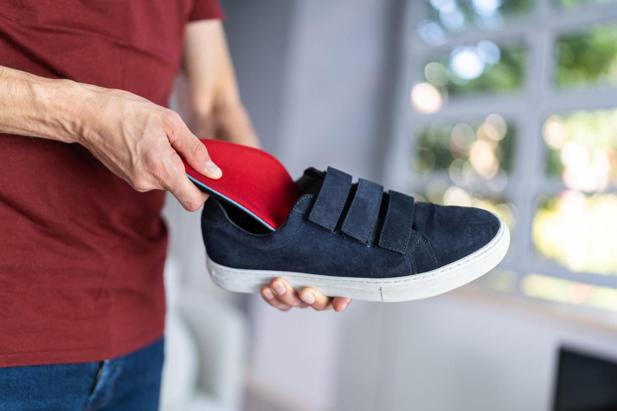 <p>Make sure orthotics fit well. Geriatric falls are commonplace and are often the result of ill-fitting footwear or poorly made orthotics. Take your loved one for a <a href="https://www.giveinkind.com/products/spafinder-wellness-gift-card-50?utm_source=msn&utm_medium=PR&utm_campaign=blog?utm_source=mediafeed&utm_medium=PR&utm_campaign=eldercare_needs" rel="nofollow noopener" target="_blank" data-ylk="slk:pedicure;elm:context_link;itc:0;sec:content-canvas" class="link rapid-noclick-resp">pedicure</a> to ensure feet and nails are taken care of properly. Falls are a common reason for hip breakage and could be the result of a poor gait.</p><span class="copyright"> AndreyPopov/istockphoto </span>