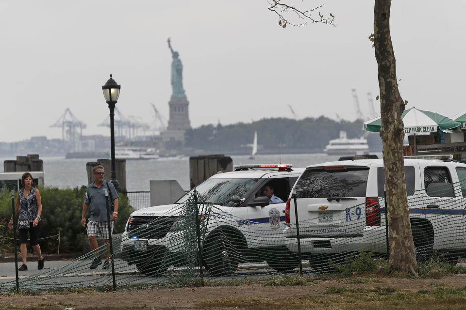 Manhattan Explosion Security