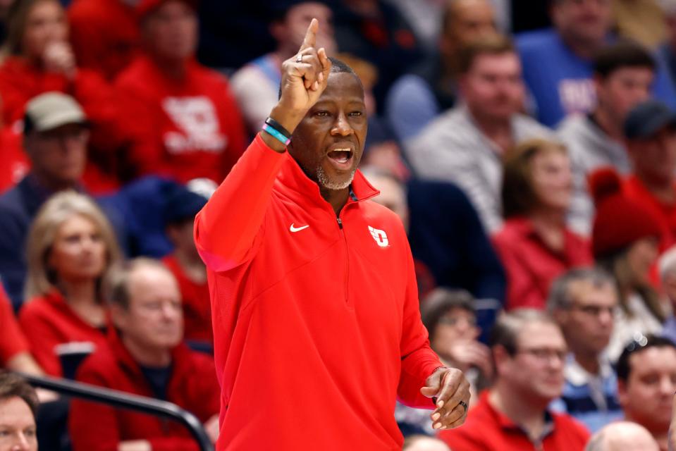 Dayton coach Anthony Grant's No. 16 Flyers are 21-4 and tied for first place in the Atlantic 10.