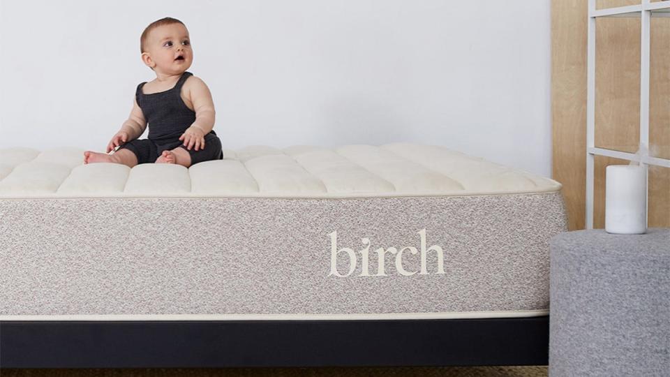 Cozy up with a brand new mattress from Birch by Helix.