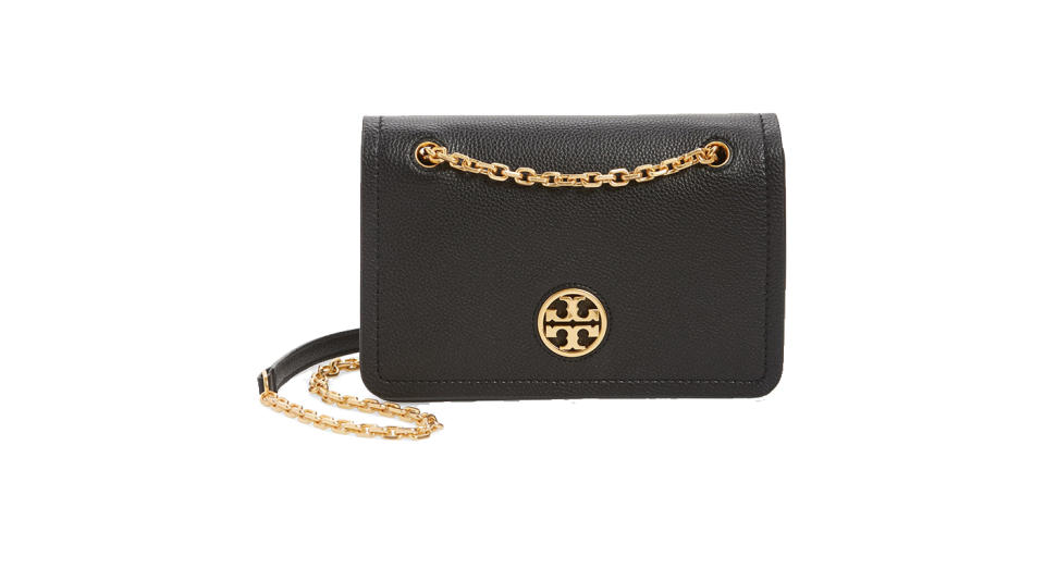 Tory Burch Carson Convertible Leather Crossbody Bag