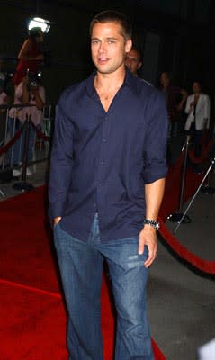 Brad Pitt at the Hollywood premiere of Warner Independent Pictures' Criminal