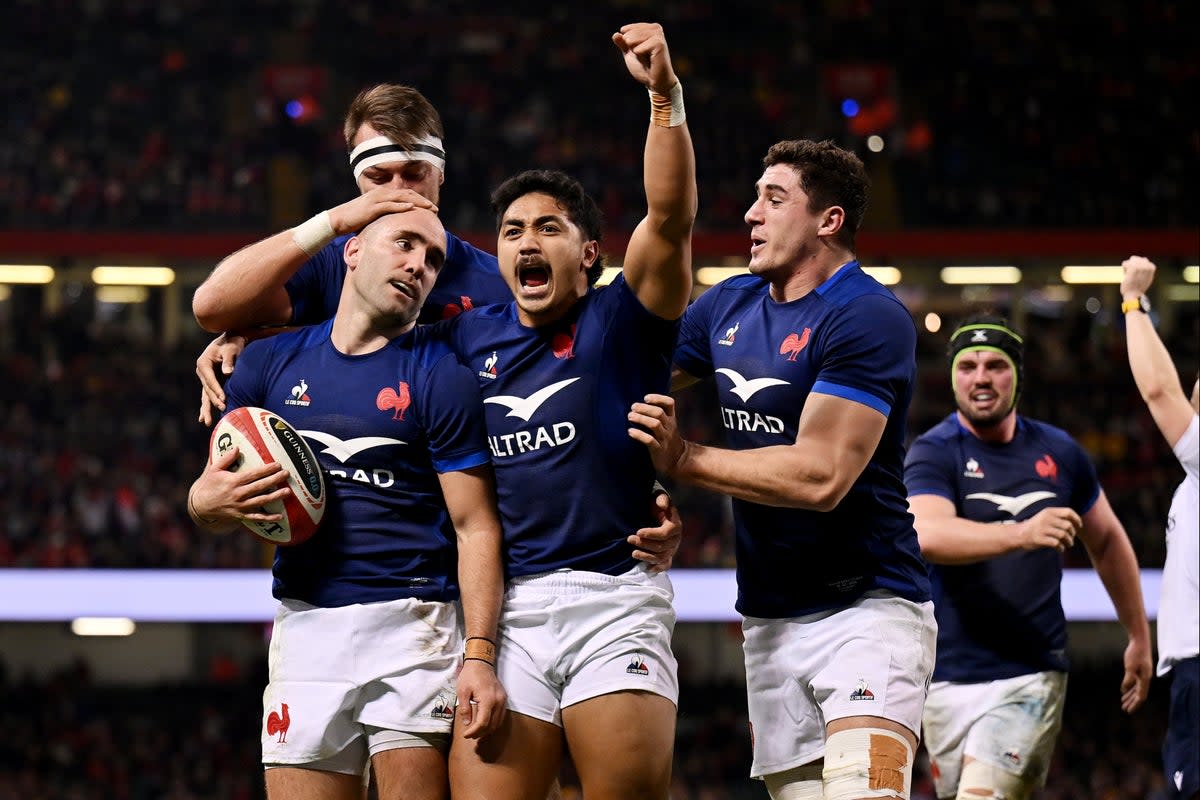 France secured victory thanks to a final-quarter surge in Cardiff  (Getty)