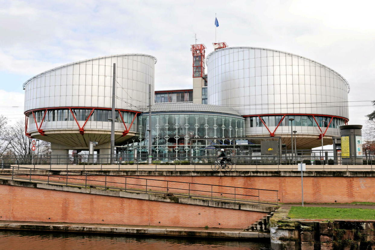 La Cour européenne des droits de l'homme (CEDH), à Strasbourg.  - Credit:Philemon Henry - Sipa