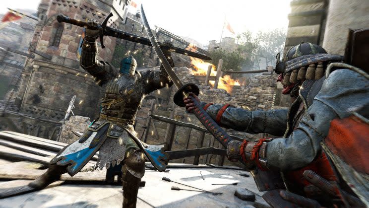 For Honor 1-on-1 fight.