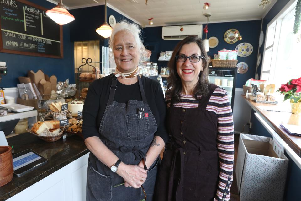Jeanne Muchnick and Mimi Platas of Mimi's Plate in Tappan Dec. 5, 2023.