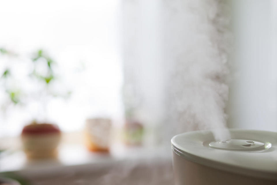 Humidifier: If you can’t battle the elements, change them. Add some moisture to your environment to cut down the dryness impacting your hair. The only problem with this is that it will only be effective when you’re in the room with the humidifier. 