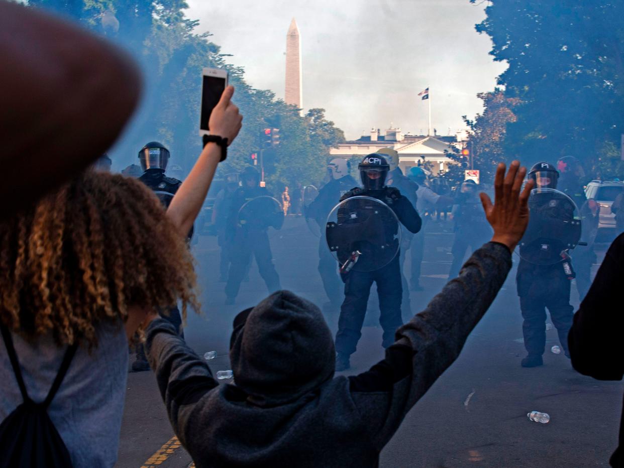 DC police protests