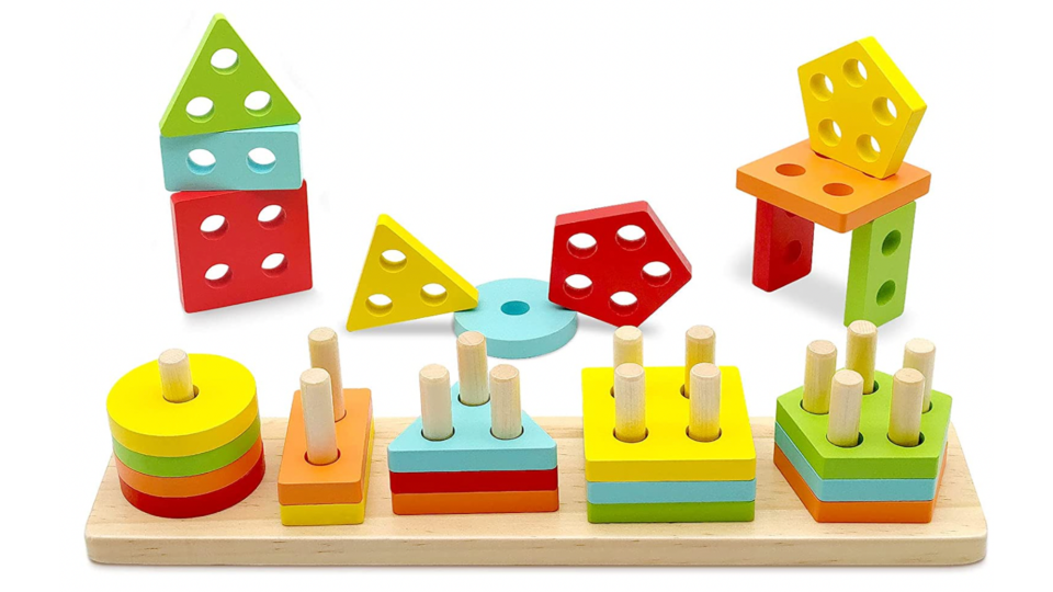 Best toys and gifts for 1-year-olds: Shape Sorter Montessori Sensory Toy