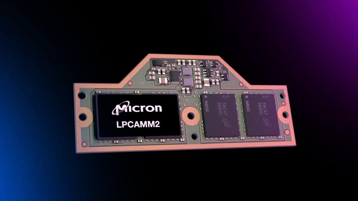 Micron ha presentato al CES la RAM personalizzata per laptop che potrebbe finalmente sostituire SODIMM