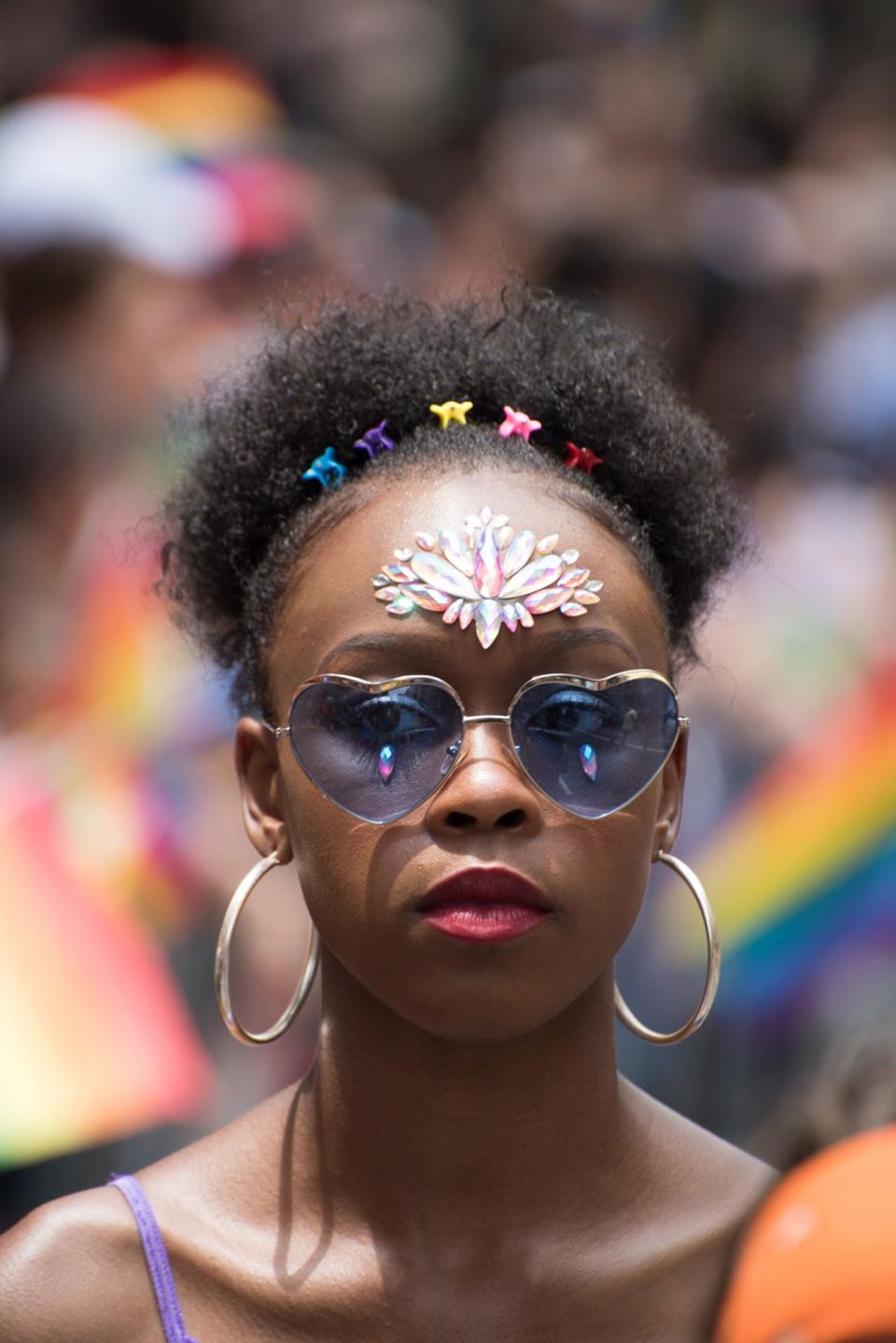 Photographer Ryan McGinley captures scenes of New York City's Pride weekend for Vogue.