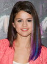 <div class="caption-credit"> Photo by: Getty</div><p> <b>Gone Streaking</b> </p> <p> The daring Disney diva hops on the colored streaks bandwagon while on tour in 2012 with some purple, blue, and pink highlights. <br> </p> <br> <p> <b>Read More:</b> </p> <p> <b><a rel="nofollow noopener" href="http://www.realbeauty.com/hair/care/hair-health-quiz?link=rel&dom=yah_life&src=syn&con=blog_bea&mag=bea" target="_blank" data-ylk="slk:Quiz: Is My Hair Healthy?;elm:context_link;itc:0;sec:content-canvas" class="link ">Quiz: Is My Hair Healthy?</a></b> </p> <p> <b><a rel="nofollow noopener" href="http://www.realbeauty.com/hair/care/fall-ready-hair?link=rel&dom=yah_life&src=syn&con=blog_bea&mag=bea" target="_blank" data-ylk="slk:Fall Hair Care;elm:context_link;itc:0;sec:content-canvas" class="link ">Fall Hair Care</a></b> </p>