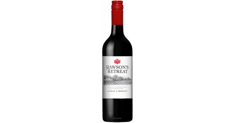 Cheap wines - Penfolds Rawson’s Retreat Shiraz Cabernet 2019