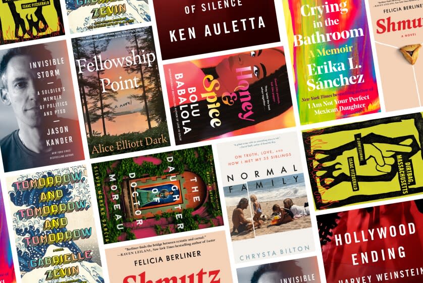 Book covers for July's top 10 picks