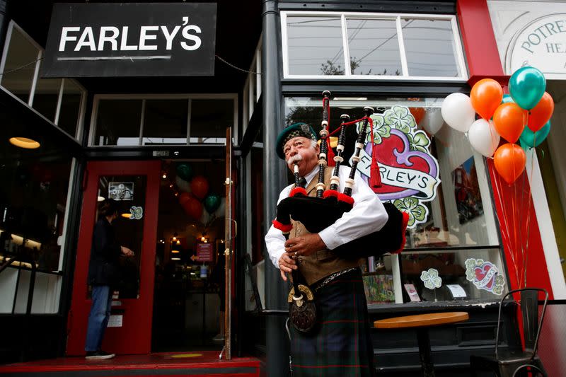 FILE PHOTO: Farley's Cafe marks its 32nd anniversary on St. Patrick's Day in San Francisco