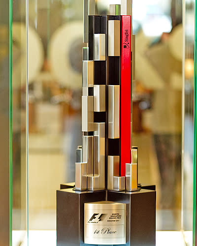 The Making of the F1 Singapore Grand Prix Trophy