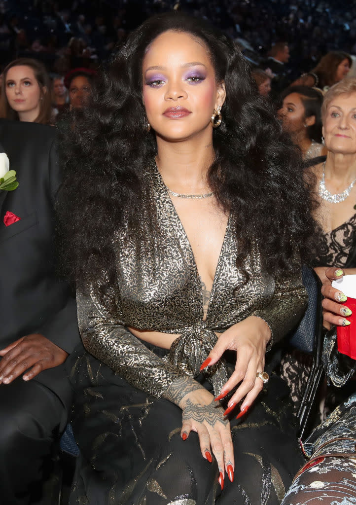 Rihanna is multitalented, but she’s first and foremost a singer. (Photo: Christopher Polk/Getty Images for NARAS)