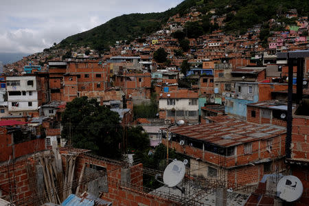 A view of the slum of La Vega from the home of Iris Olivo in Caracas, Venezuela November 16, 2018. Picture taken November 16, 2018. REUTERS/Marco Bello