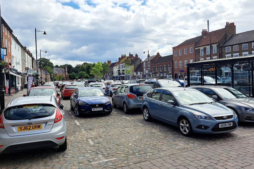 Yarm's High Street is mightily impressive  if only it wasn't dominated by cars