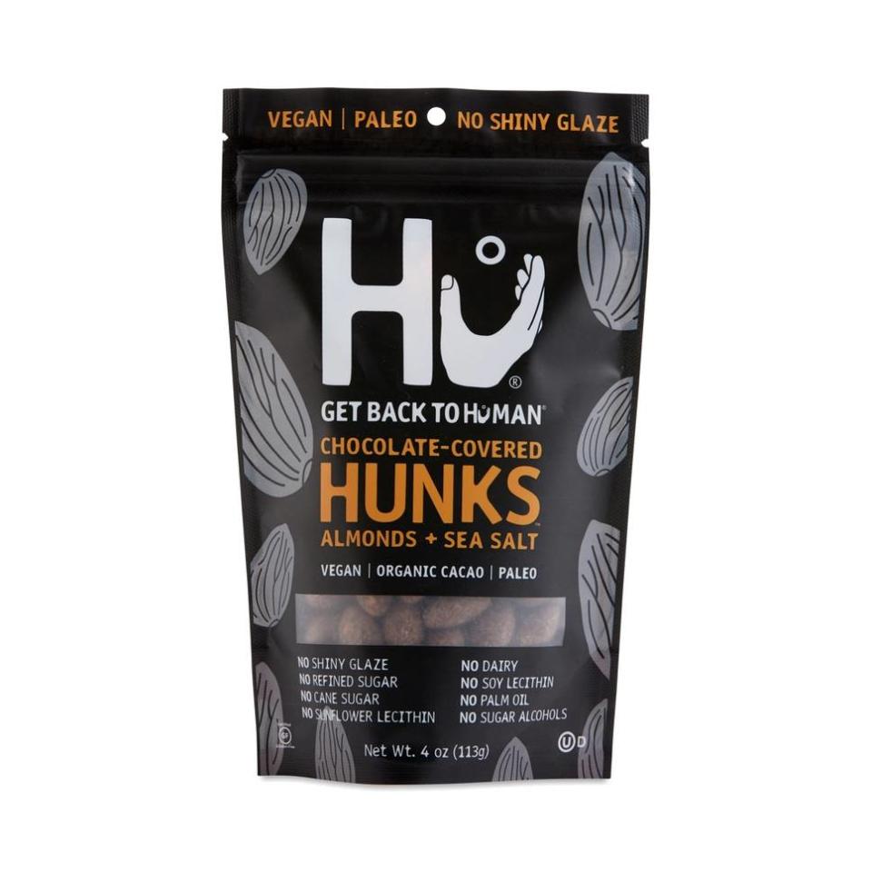 Hu Kitchen Chocolate-Covered Hunks Almonds + Sea Salt