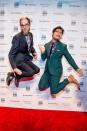 <p>Director Daniel Scheinert and director/actor Daniel Kwan attend the 26th Annual Gotham Independent Film Awards. (Photo by Roy Rochlin/FilmMagic) </p>