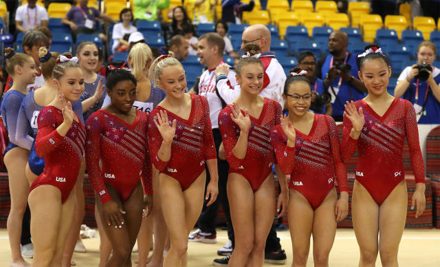 USA women's gymnastics teams over the years - Yahoo Sports