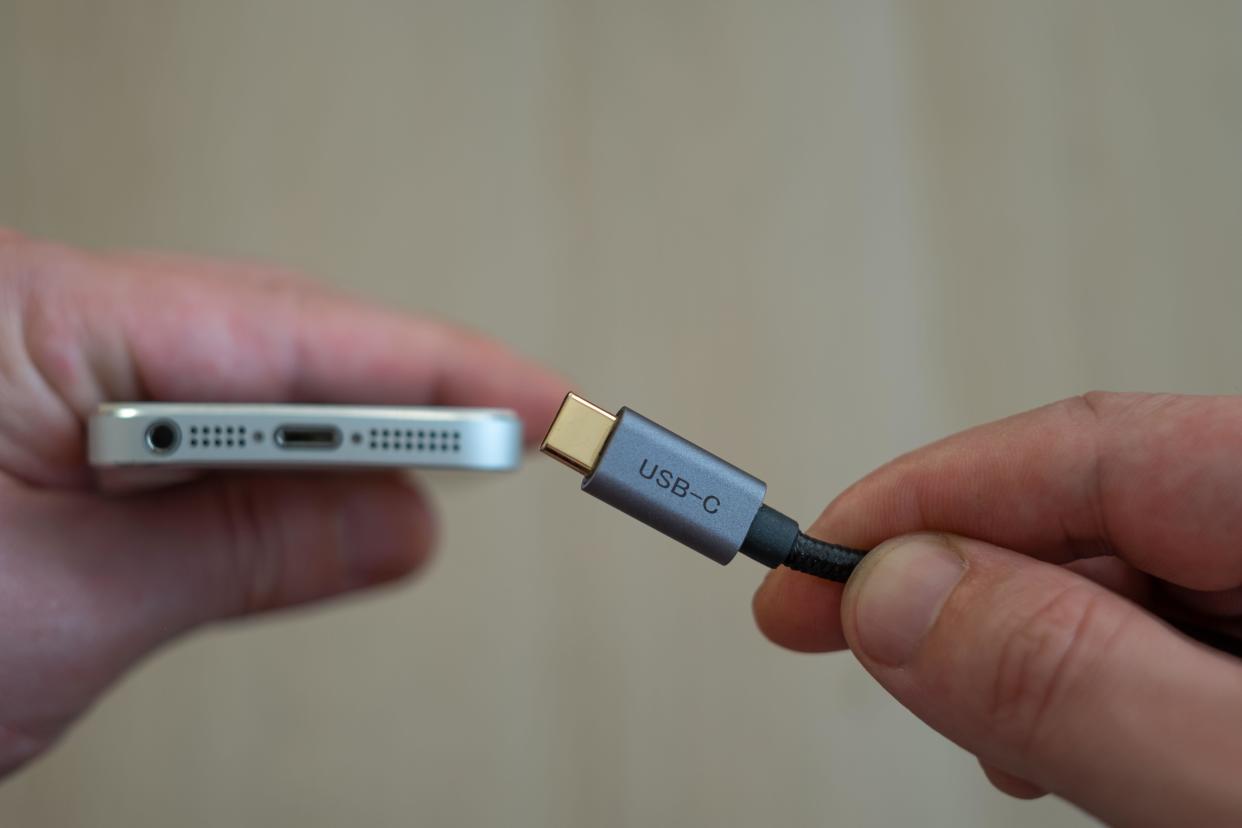 The new iPhone will feature USB-C connection (Alamy)