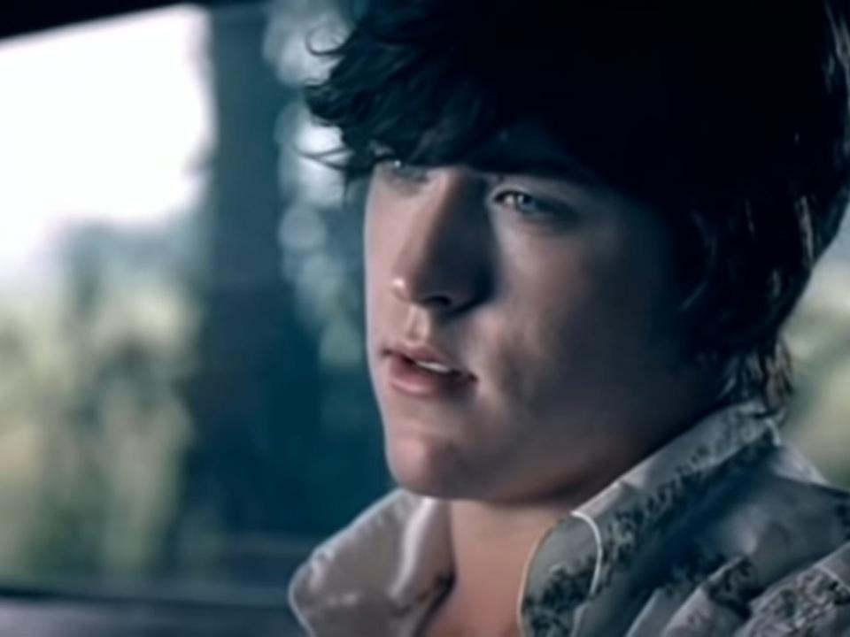 Clayton Collins in Taylor Swift's music video for "Tim McGraw."