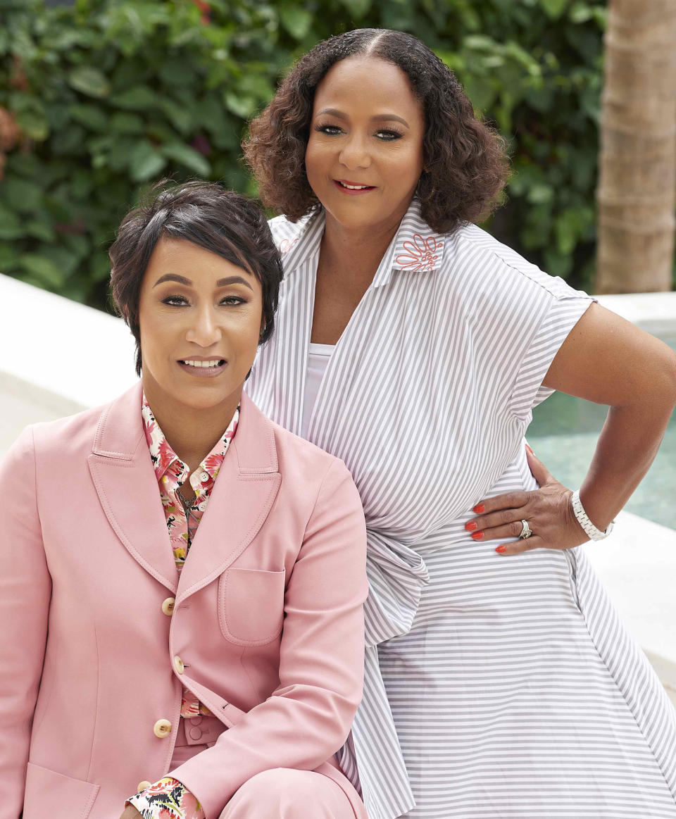 Fashion Fair cosmetics has been revived under the helm of two entrepreneurs,
Desiree Rogers and Cheryl Mayberry McKissack. (Heather Houston / Courtesy HBO Max)