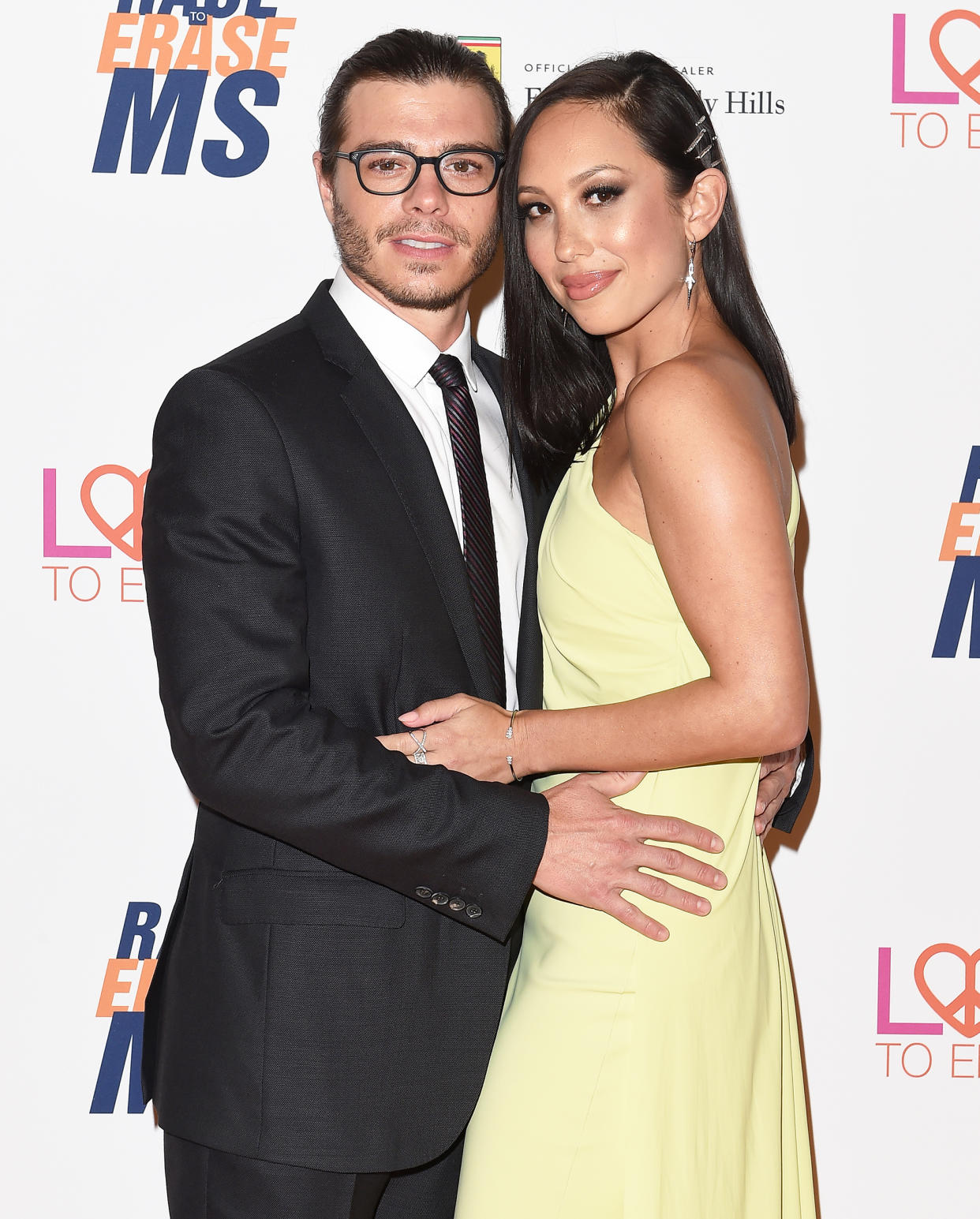 Matthew Lawrence and Cheryl Burke (Axelle/Bauer-Griffin / FilmMagic)