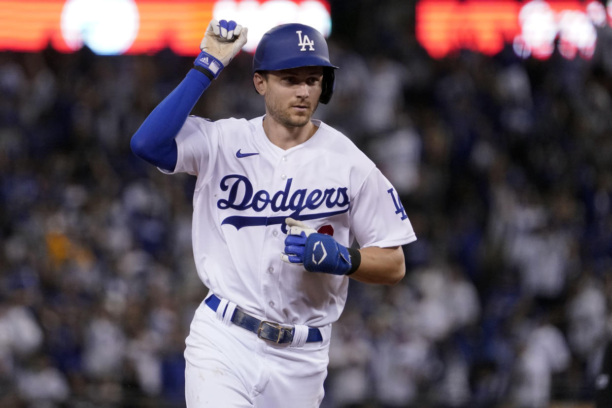 The Phillies are reportedly in agreement with star shortstop Trea Turner on an 11-year deal that will add a new type of star to their loaded lineup. (AP Photo/Mark J. Terrill, File)