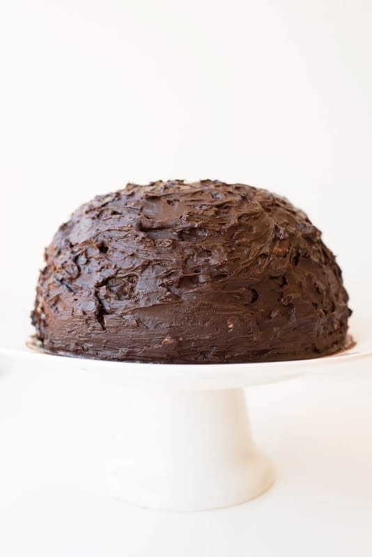 <p>Let's Eat Cake</p><p>This cake has a chocolate cake base and a center of chocolate and hazelnut HemisFares gelato that’s wrapped in a layer of crushed hazelnut cookies.</p><p><strong>Get the recipe: <a href="https://www.letseatcake.com/chocolate-hazelnut-candy-cake/" rel="nofollow noopener" target="_blank" data-ylk="slk:Chocolate Hazelnut Candy Cake;elm:context_link;itc:0;sec:content-canvas" class="link ">Chocolate Hazelnut Candy Cake</a></strong></p>