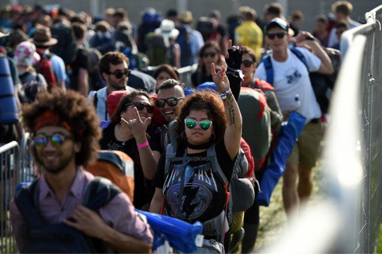 Glastonbury weather: Dozens of people receive medical treatment on festival's hottest day ever