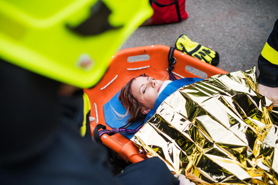 Dass Rettungsdecken oft Gold sind, hat einen Grund... (Symbolbild: Getty)