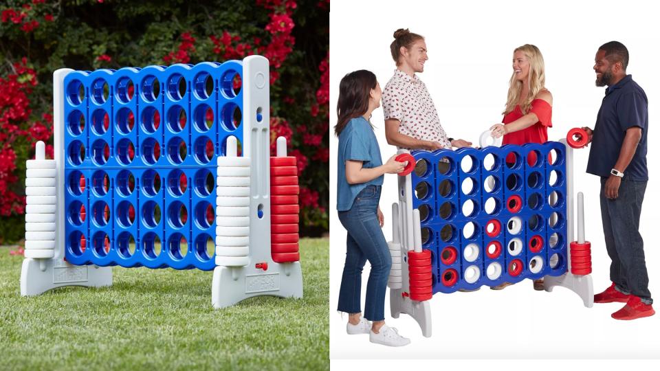 Connect 4 is more fun supersized.