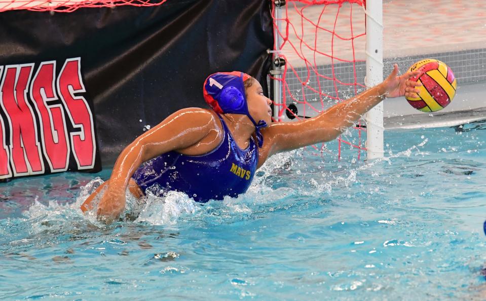 Rachell Hemmila of the Cincinnati Mavericks was named the Ohio Water Polo Goalie of the Year.