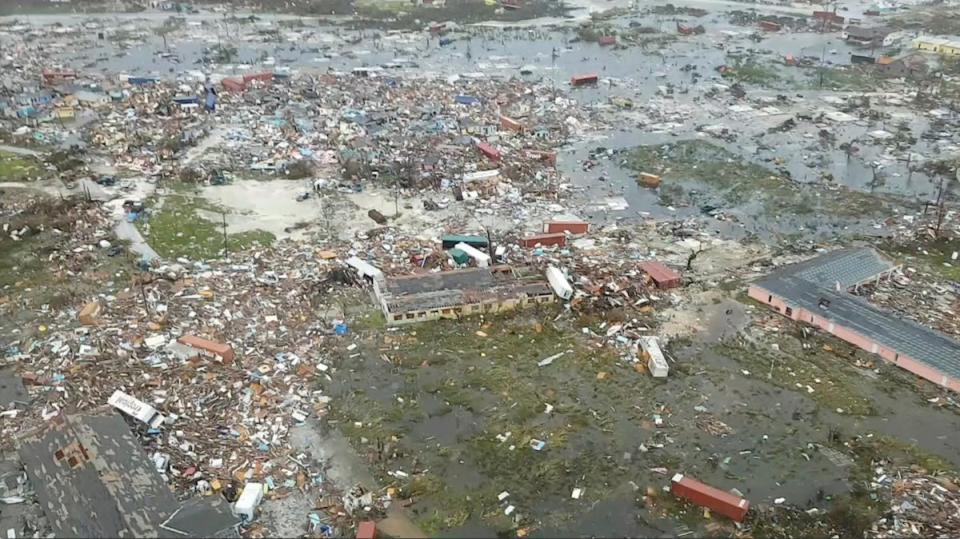 hurricane dorian bahamas damage