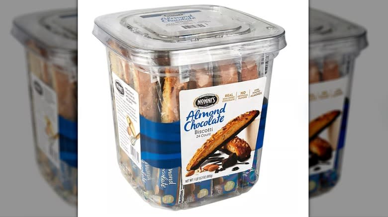 Sam's Club biscotti in box