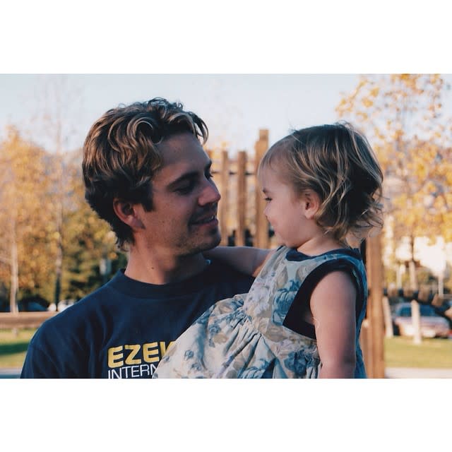 Get out the tissues -- Meadow Walker is about to make you bawl. Paul Walker's daughter shared a childhood photo of her dad giving her a big kiss on the cheek. She kept the tribute simple, just writing, "Happy Father's Day." <strong>PHOTOS: Meadow Bonds With Paul Walker's 'Furious 7' Castmates</strong> Meadow was Paul's only child, and this is the second Father's Day the teen has had to go through without her dad. Paul died after being involved in a car crash in November 2013. He was 40. The 16-year-old frequently shares fond memories of her father. Two months ago, she shared this adorable kid pic: <strong>PHOTOS: In Memoriam: Paul Walker's Childhood Photos</strong> On the one year anniversary of his death, she posted an Instagram pic of Paul holding a baby Meadow while waving to the camera. It was also captioned simply with, "I love you." And on what would've been his 41st birthday last September, she shared a picture of Paul holding her up when she was a toddler. Meadow isn't the only one missing Paul. Last November, his father, Paul Walker III, sat down with ET to share memories of his son. Watch below: