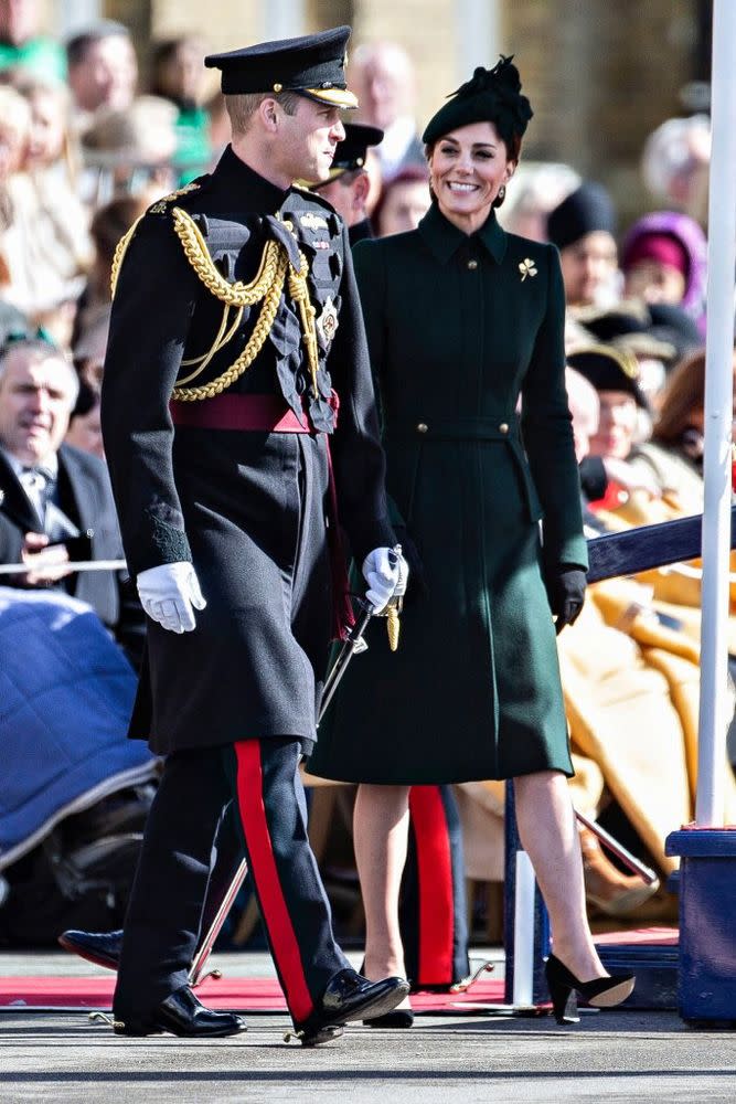 Kate Middleton and Prince William Attend St. Patricks Day 2019