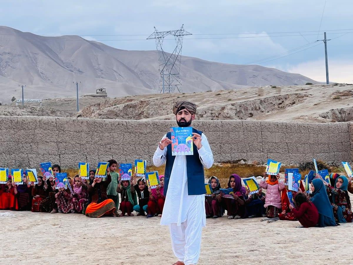 Matiullah Wesa was released from a Taliban prison on 26 October 2023, after enduring more than seven months of abuse and torture  (Photos sourced by The Independent)