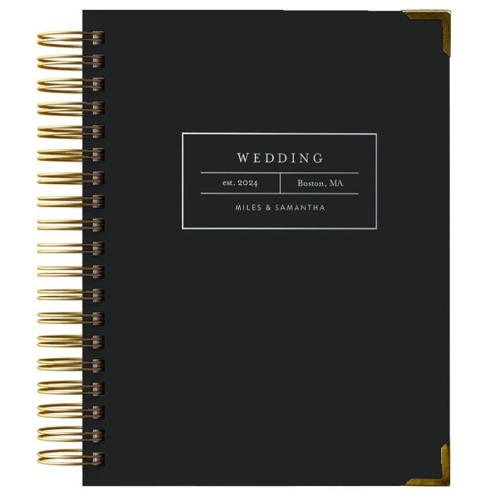 <p><a href="https://www.wickedbride.com/products/modern-label-wedding-planner-book" rel="nofollow noopener" target="_blank" data-ylk="slk:Shop Now;elm:context_link;itc:0;sec:content-canvas" class="link ">Shop Now</a></p><p>Wedding Planner Book</p><p>wickedbride.com</p><p>$49.00</p>