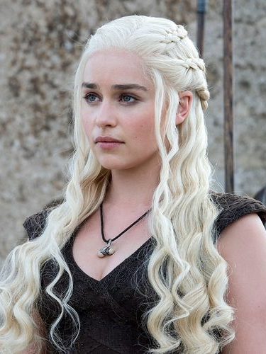 She's always used wigs for her blonde character, Khaleesi. Source: HBO