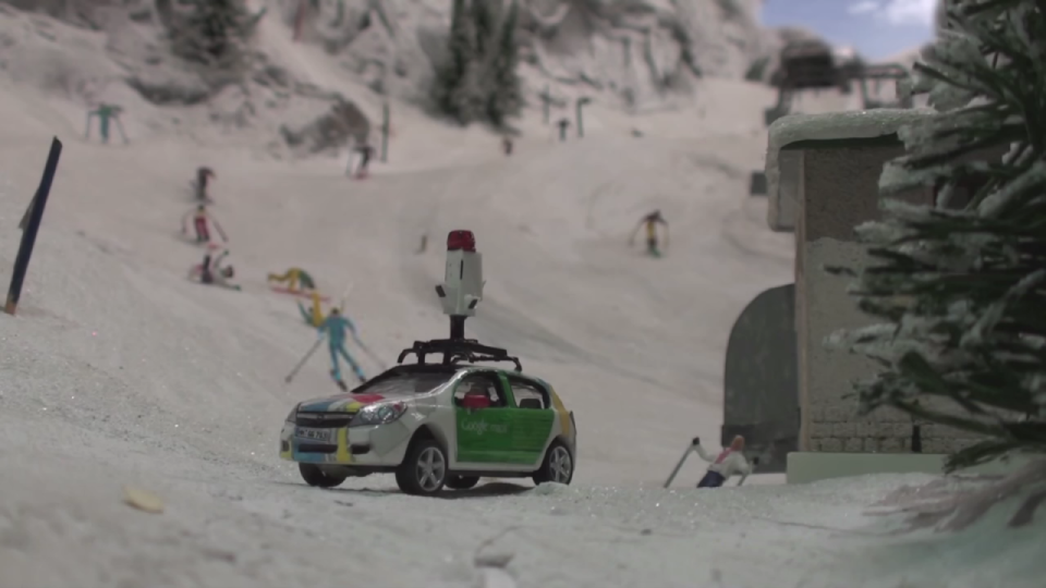 Google Street View in Miniatur Wunderland