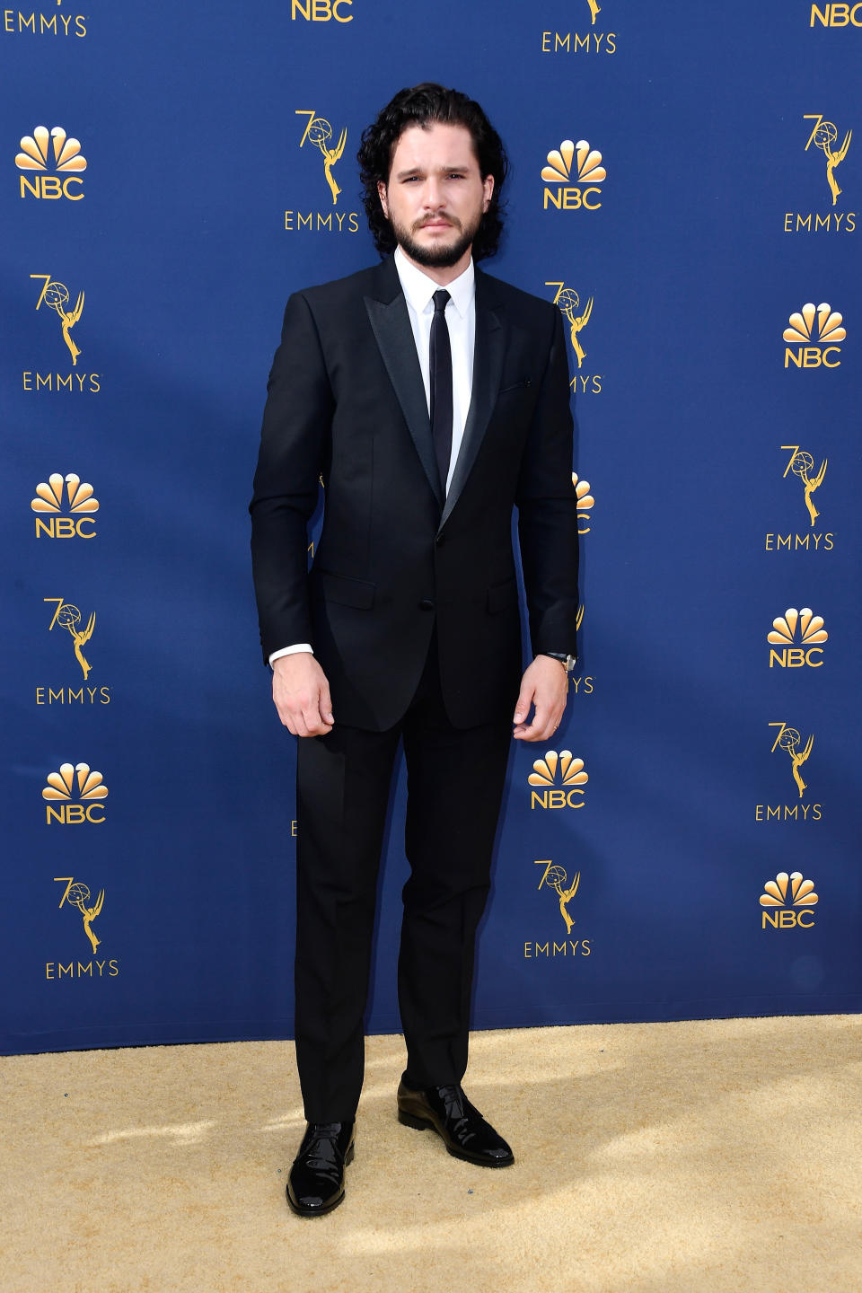 Kit Harington at the 2018 Emmys