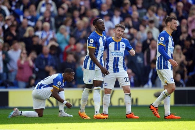 Brighton celebrate