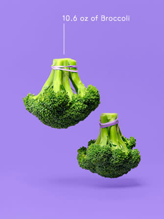 <div class="caption-credit">Photo by: Refinery29</div><b>Broccoli: 10.6 oz per 100 calories</b> <p> As far as a nutritional bang for your buck goes, it doesn't get much better than broccoli. Massive amounts of fiber help keep you full. Plus, Irwin points out, those little green trees are packed with kaempferol and other anti-inflammatory properties that fight allergies and inflammation. It's also a great source of vitamin C. And, of course, you can eat a lot - and we mean <i>a lot</i> - without piling on the calories. Keep in mind, though, that broccoli can make some people gassy. But, we think that's a small price to pay for such a treasure trove of nutrients, don't you? <br> </p>