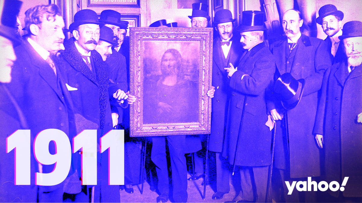 The theft of the Mona Lisa, which made the painting world famous
