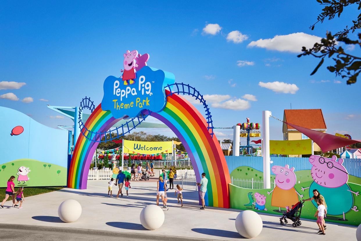 The world's first Peppa Pig Theme Park is located beside LEGOLAND Floirda.