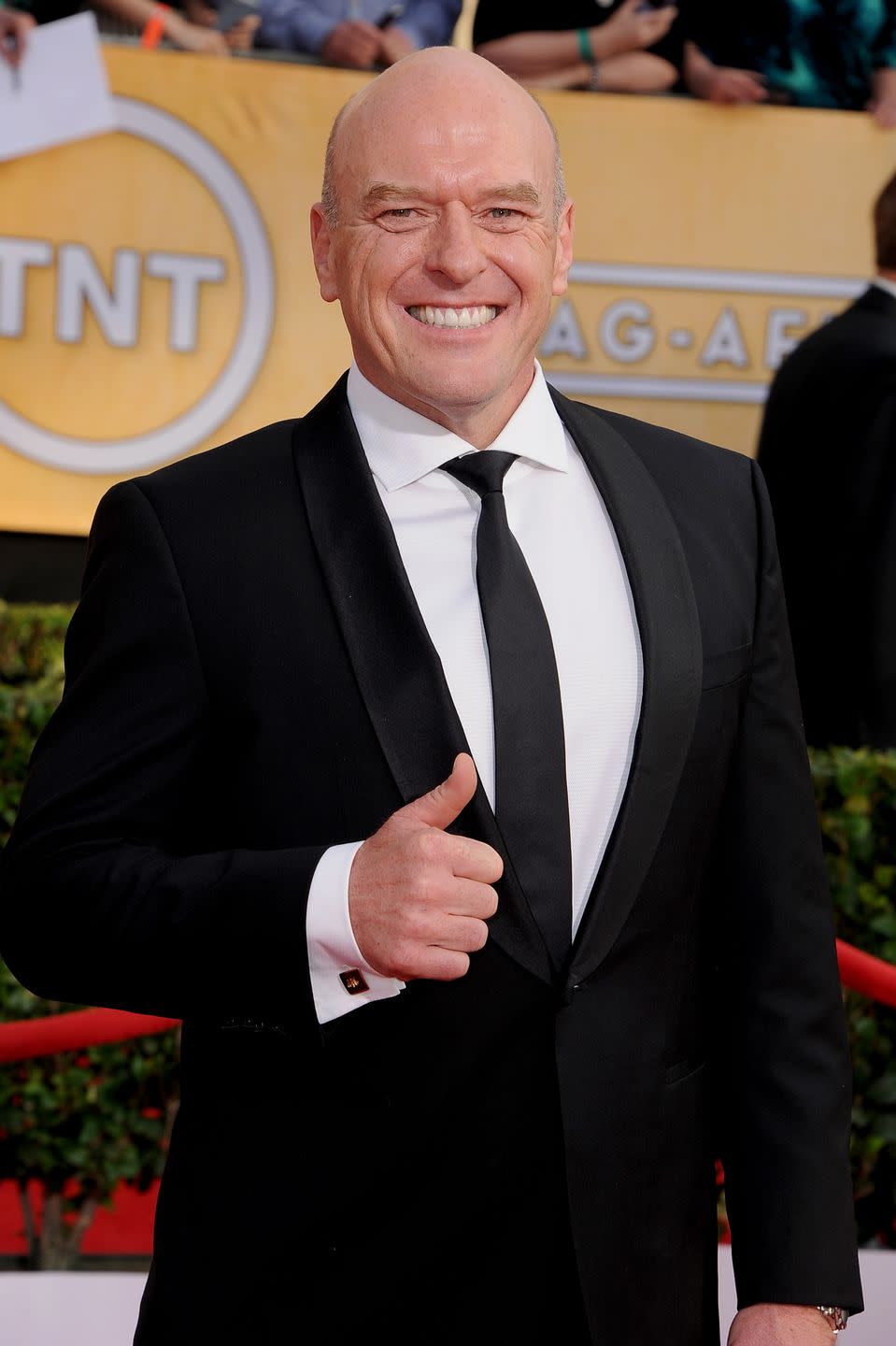 <p>Although fans weren’t thrilled with Hank Schrader's death, it was apparently Dean Norris's idea. "I called [series creator] Vince [Gilligan] and I said, 'Hey man, maybe Hank should die in the first eight. Wouldn’t that be a great ending?,'" Norris told <a href="https://nationalpost.com/entertainment/television/breaking-bads-dean-norris-to-series-creator-please-kill-my-character" rel="nofollow noopener" target="_blank" data-ylk="slk:The National Post;elm:context_link;itc:0;sec:content-canvas" class="link ">The National Post</a>. Apparently, the actor was happy to leave, as the show's split season 5 (two sets of eight episodes) was going to conflict with other projects he had lined up. </p>